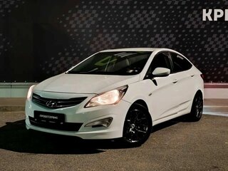 2014 Hyundai Solaris I, белый, 799000 рублей, вид 1