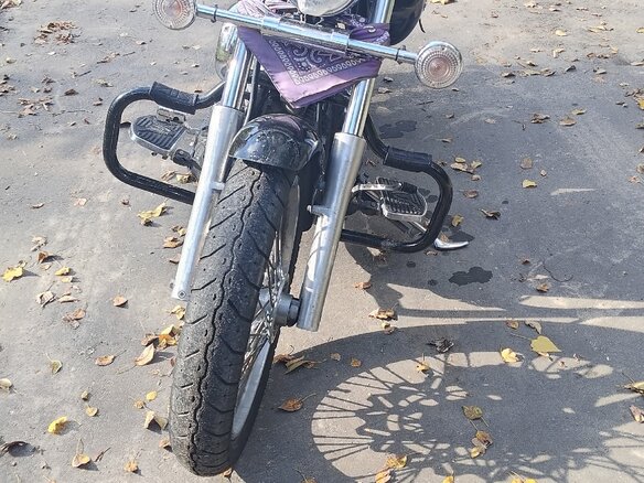 1996 Yamaha XVS400 Drag Star, чёрный, 277000 рублей - вид 4