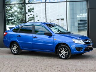 2016 Lada (ВАЗ) Granta I, синий, 449000 рублей, вид 1