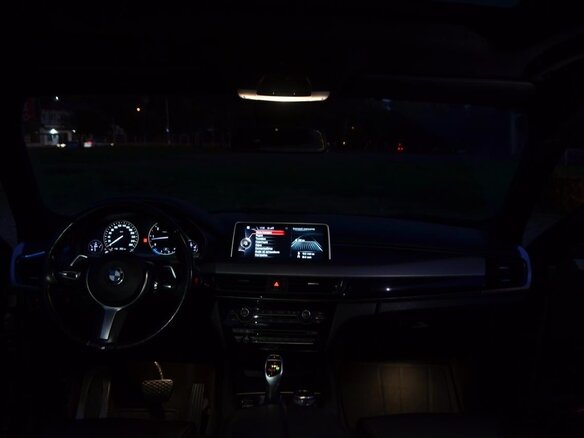 2016 BMW X6 40d II (F16), серый, 3800000 рублей - вид 3