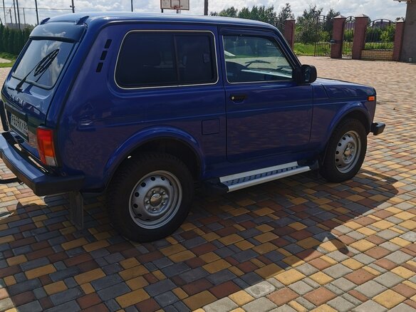 2017 Lada (ВАЗ) 2121 (4x4) Urban I Рестайлинг, синий, 599000 рублей - вид 4