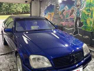 1995 Mercedes-Benz CL-Класс 500 I (C140), синий, 2600000 рублей, вид 4