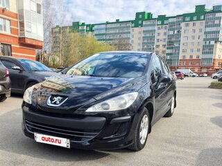 2008 Peugeot 308 I, чёрный, 530000 рублей, вид 1