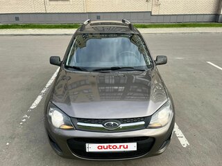 2015 Lada (ВАЗ) Kalina II, коричневый, 420000 рублей, вид 2