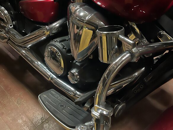 2012 Yamaha XVS1300, красный, 850000 рублей - вид 8