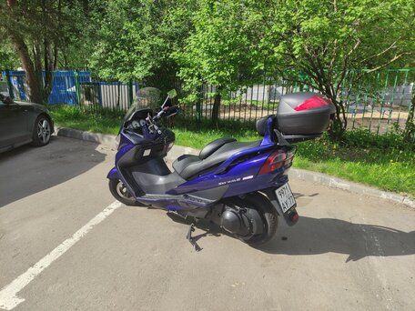 2004 Suzuki Burgman (SkyWave) 400, синий, 220000 рублей, вид 3