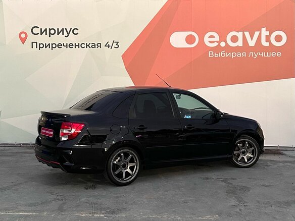 2024 Lada (ВАЗ) Granta Sport I Рестайлинг, чёрный - вид 5