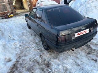 1989 Audi 80 IV (B3), чёрный, 50000 рублей, вид 4