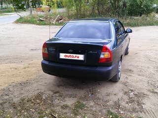 2008 Hyundai Accent ТагАЗ II, серый, 400000 рублей, вид 4
