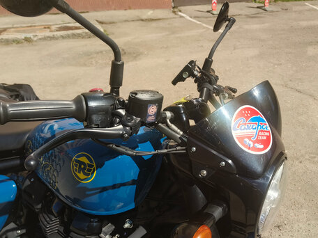 2024 Royal Enfield Shotgun, синий, 525000 рублей, вид 2