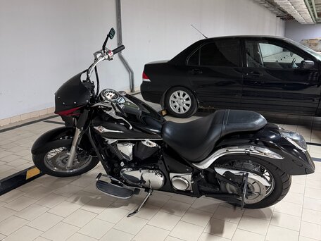 2007 Kawasaki VN900 Vulcan, чёрный, 550000 рублей, вид 2