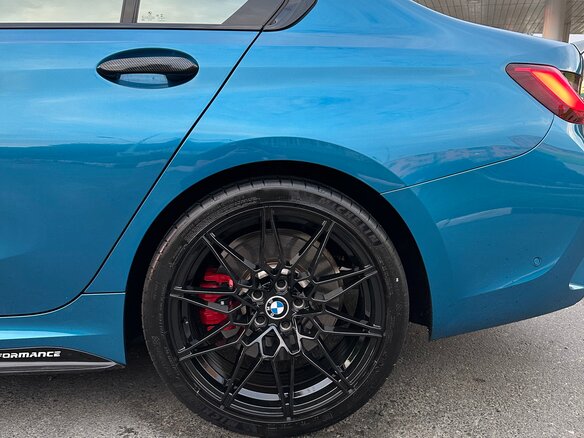 2020 BMW 3 серии M340i VII (G2x), синий, 7700000 рублей - вид 11