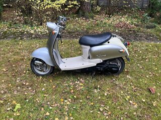 2001 Yamaha Vino 50, бежевый, 70000 рублей, вид 2
