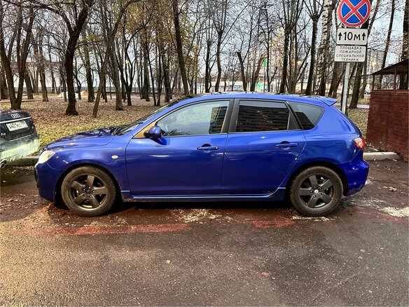2007 Mazda 3 I (BK) Рестайлинг, синий, 420000 рублей - вид 18
