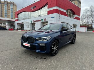 2021 BMW X6 40d III (G06), синий, 9500000 рублей, вид 1