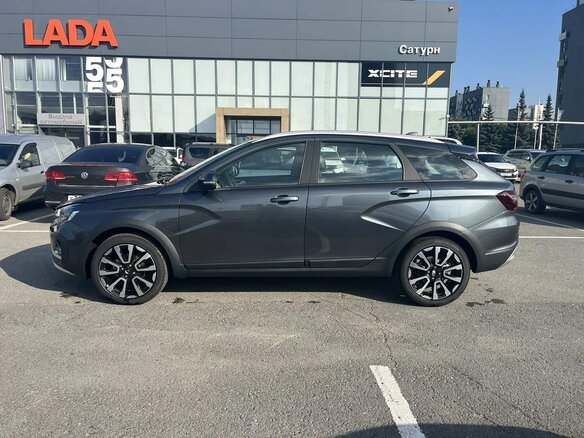 2026 Lada (ВАЗ) Vesta SW Cross I Рестайлинг (NG), серый - вид 12