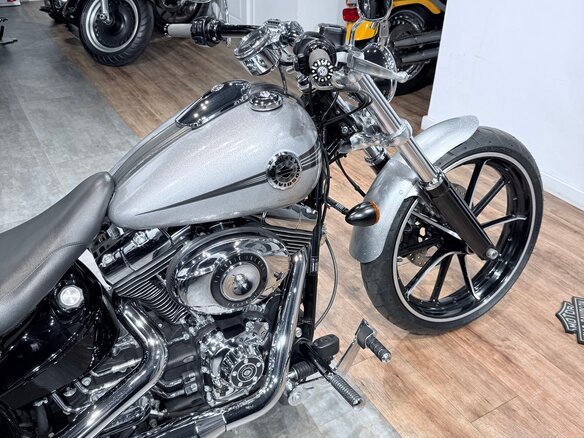 2015 Harley-Davidson Breakout, серебристый - вид 12
