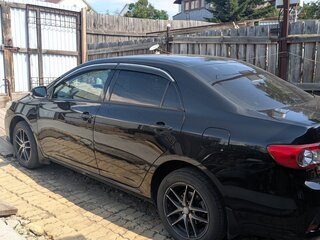 2010 Toyota Corolla X (E140, E150), чёрный, 1175000 рублей, вид 5