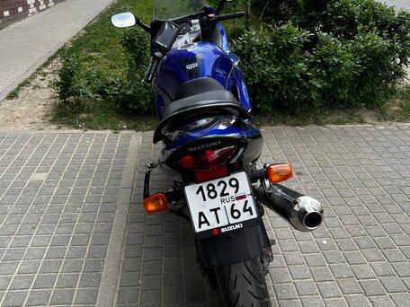 2003 Suzuki GSX 600F Katana, синий, 370000 рублей, вид 2