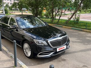 2018 Mercedes-Benz Maybach S-Класс 560 I (X222) Рестайлинг, чёрный, 5111111 рублей, вид 4