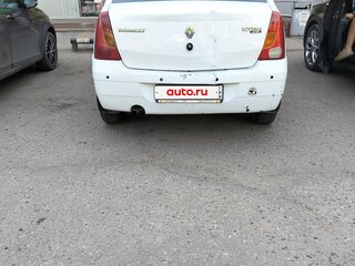 2009 Renault Logan I, белый, 235000 рублей, вид 4