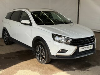 2019 Lada (ВАЗ) Vesta SW Cross I, белый, 930000 рублей, вид 3
