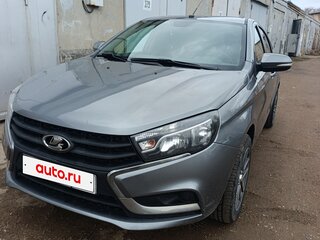 2017 Lada (ВАЗ) Vesta I, серый, 850000 рублей, вид 3