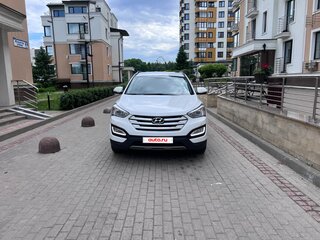 2015 Hyundai Santa Fe III, белый, 2000000 рублей, вид 3