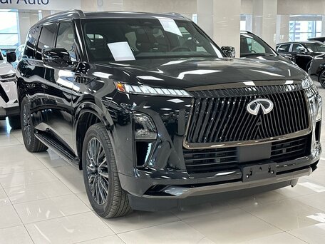 2025 Infiniti QX80 II, чёрный, 15000000 рублей, вид 2