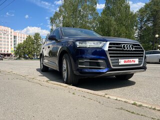 2019 Audi Q7 II (4M), синий, 3450000 рублей, вид 4