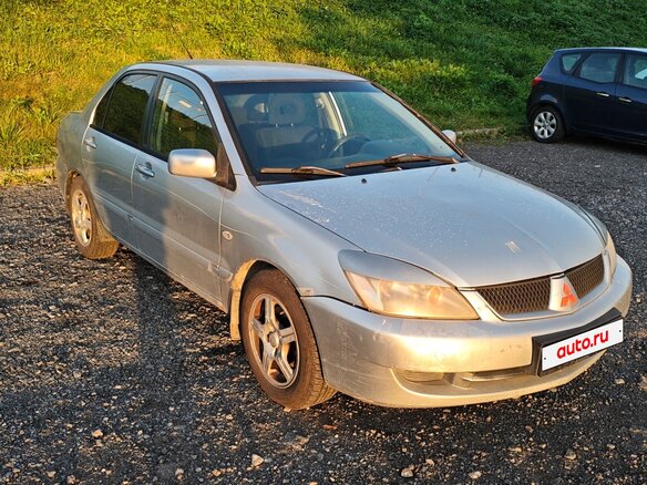 2005 Mitsubishi Lancer IX Рестайлинг, серебристый, 210000 рублей - вид 1