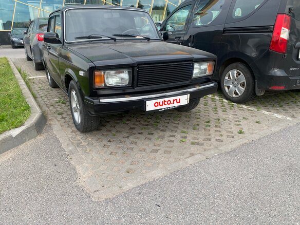 2010 Lada (ВАЗ) 2107, чёрный, 240000 рублей - вид 4