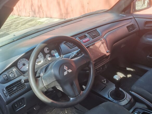 2007 Mitsubishi Lancer IX Рестайлинг, чёрный, 300000 рублей - вид 6