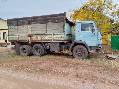 1987 КамАЗ 5320, голубой, 370000 рублей, вид 3