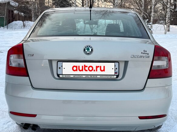 2012 Skoda Octavia II (A5) Рестайлинг, серебристый, 770000 рублей - вид 5
