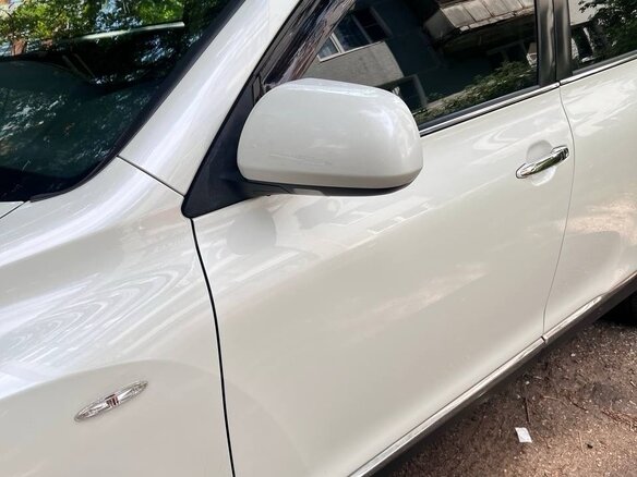 2012 Toyota Highlander II (XU40) Рестайлинг, белый - вид 16