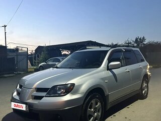 2003 Mitsubishi Outlander I, серебристый, 430000 рублей, вид 1