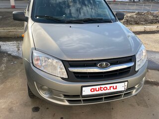 2013 Lada (ВАЗ) Granta I, серый, 285000 рублей, вид 4