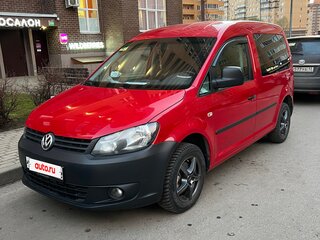 2013 Volkswagen Caddy III Рестайлинг, красный, 1050000 рублей, вид 1