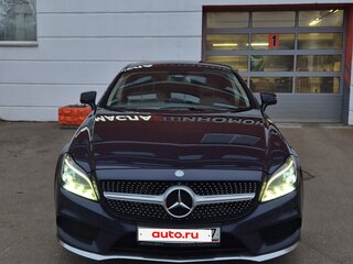 2014 Mercedes-Benz CLS 350 BlueTEC II (C218) Рестайлинг, синий, 3450000 рублей, вид 4