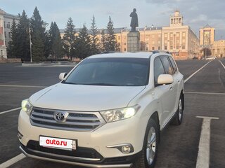2011 Toyota Highlander II (XU40) Рестайлинг, белый, 2400000 рублей, вид 1