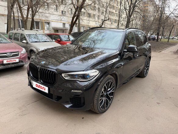 2019 BMW X5 30d IV (G05/G18), чёрный - вид 1