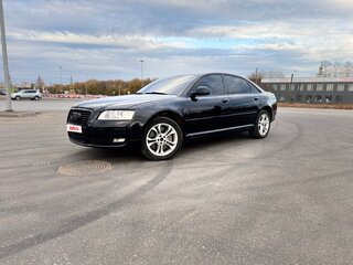 2008 Audi A8 Long II (D3) Рестайлинг 2, чёрный, 780000 рублей, вид 1