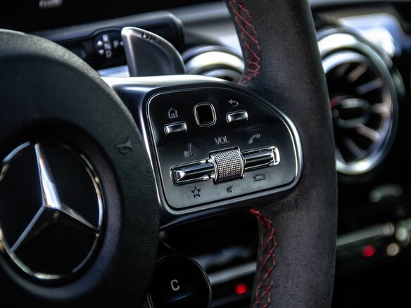 2021 Mercedes-Benz CLA AMG 45 AMG S II (C118, X118), жёлтый - вид 25