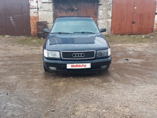 1991 Audi 100 IV (C4), красный, 220000 рублей, вид 2