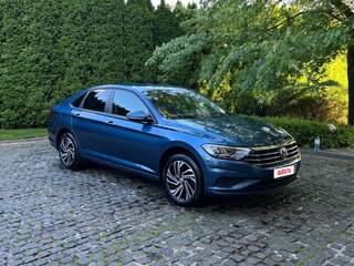 2020 Volkswagen Jetta VII, синий, 2100000 рублей, вид 2