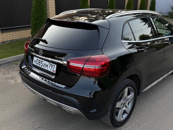 2017 Mercedes-Benz GLA 250 I (X156) Рестайлинг, чёрный - вид 10