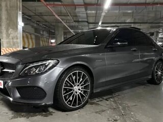 2017 Mercedes-Benz C-Класс AMG 43 AMG IV (W205), серый, 3500000 рублей, вид 4