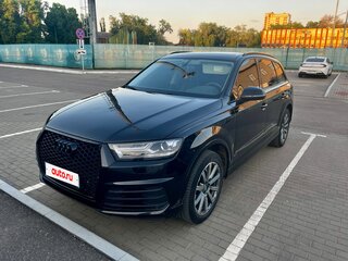 2018 Audi Q7 II (4M), чёрный, 3370000 рублей, вид 1