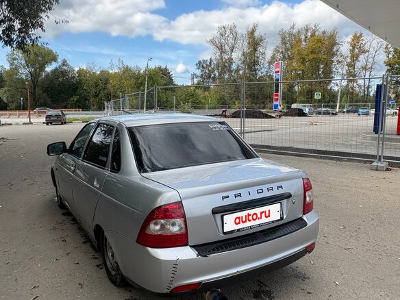 2010 Lada (ВАЗ) Priora I, серебристый, 222222 рублей - вид 2